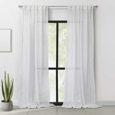 Alicante Sheer Dual Header Curtain Panel
