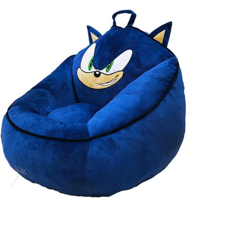 Sega Sonic Kids Foam Filled Bean Bag Chair