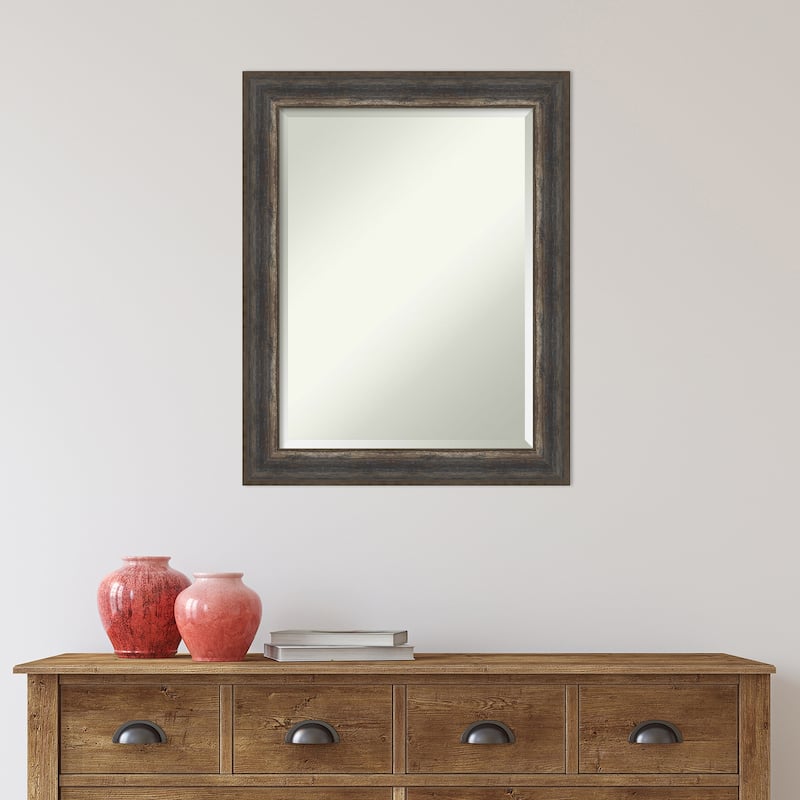 Beveled Bathroom Wall Mirror - Alta Frame