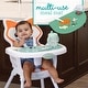 preview thumbnail 3 of 18, 4-in-1 Convertible High Chair, Fox-Theme, Space-Saving Design, Booster and Toddler Chair for Infants & Toddlers 3M-36M