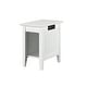 preview thumbnail 26 of 33, AFI Nantucket Chair Side Table with Built-in Charger