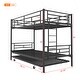 preview thumbnail 9 of 7, CPC Certified Twin Over Twin Bunk Bed with Trundle, Heavy Duty, No Box Spring Needed