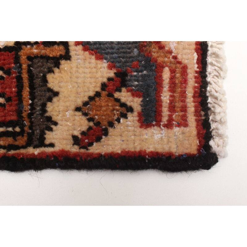 ECARPETGALLERY Hand-knotted Antalya Vintage Red Wool Rug - 4'7 x 5'11