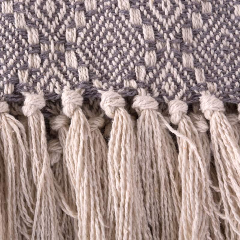 DII Slub Stripe Decorative Throw