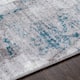 Cooke Industrial Abstract Area Rug