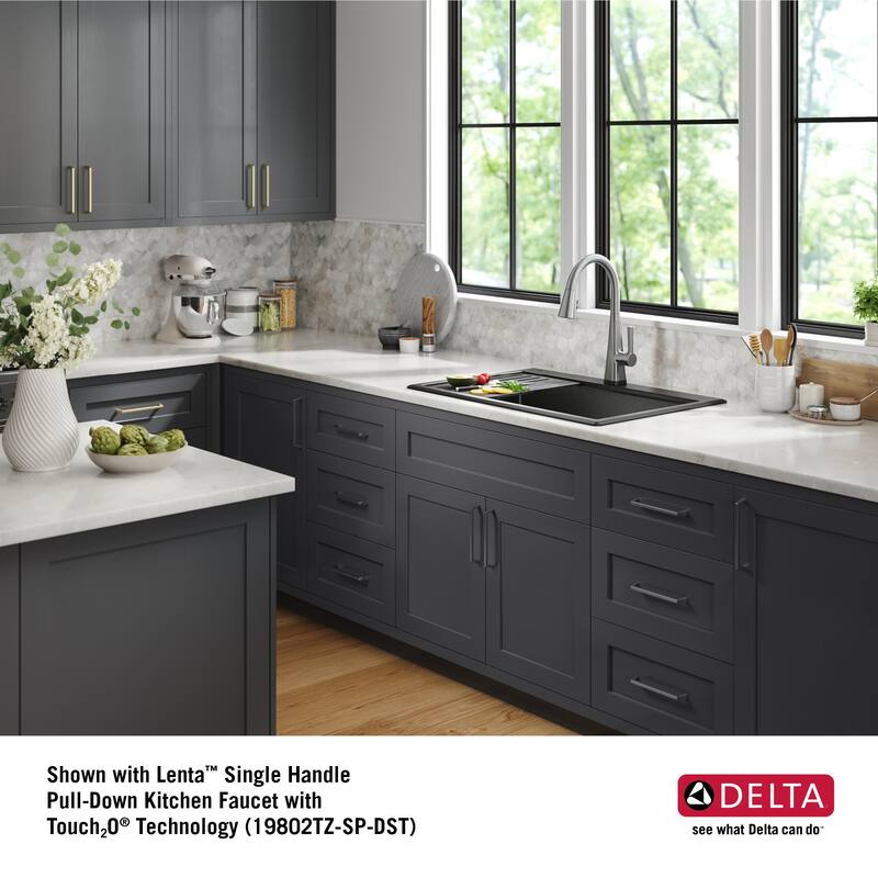 Delta 75A933-30S Everest 30” Workstation Kitchen Sink Top Mount
