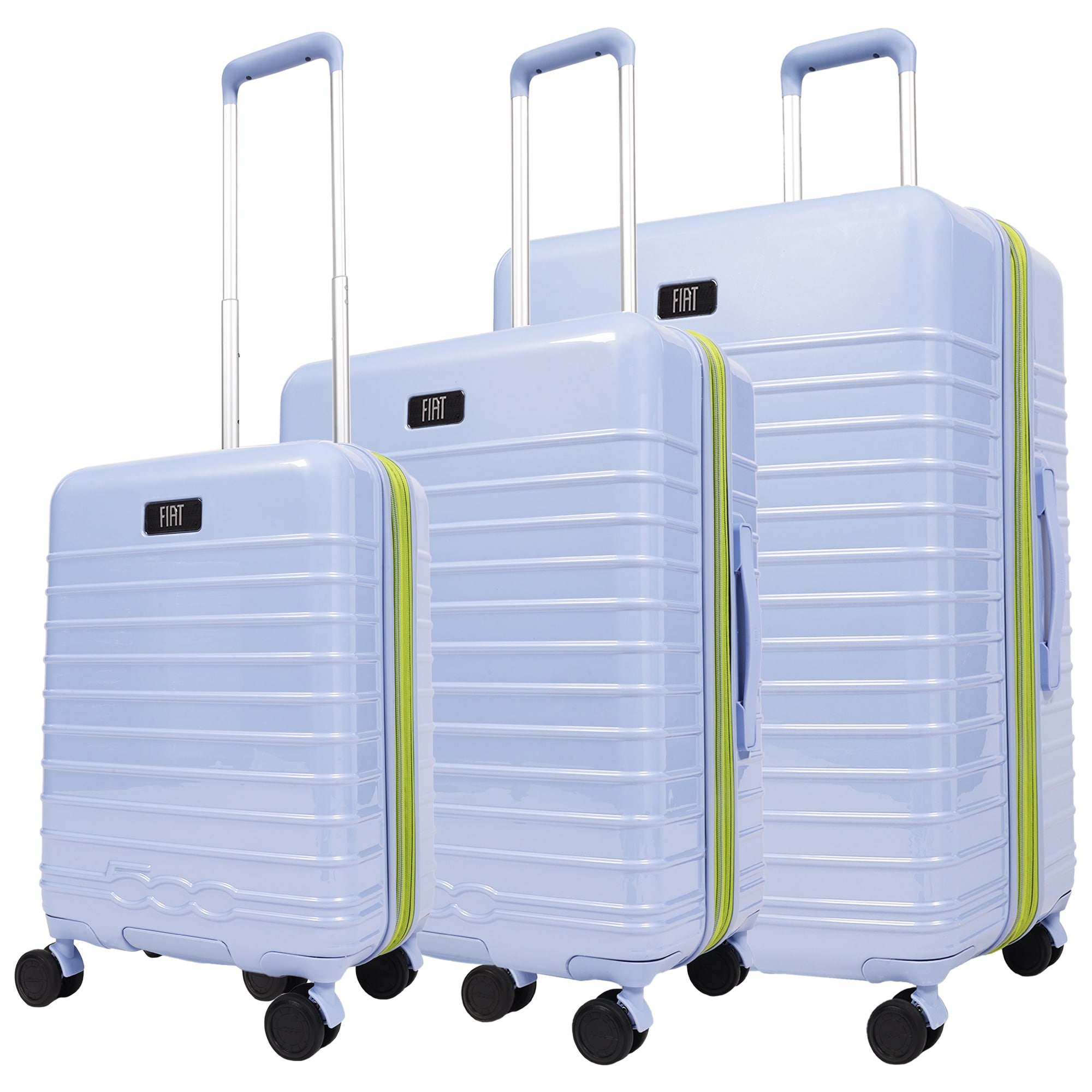 Fiat 500 x FUL 3-Piece Expandable Hardside Spinner Luggage Set - 22", 26.5", 31.5"