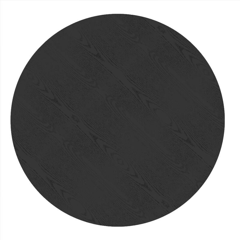 Dovelina 52" Round Dining Table with Artistic Fluted Base for Family