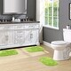 Traditional Plush Washable Nylon Bathroom Rug or Set - Bed Bath ...