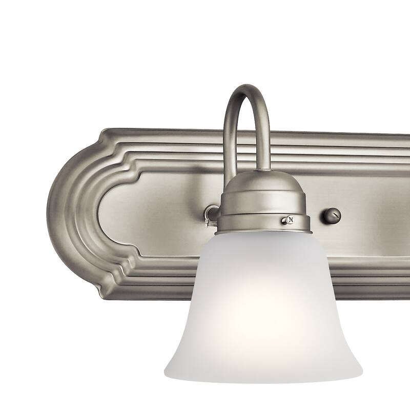 Kichler Lighting Traditional 4-light Brushed Nickel Bath/Vanity Light