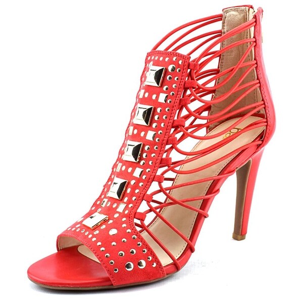 Bar III Annetta Women Open Toe Synthetic Pink Gladiator Sandal
