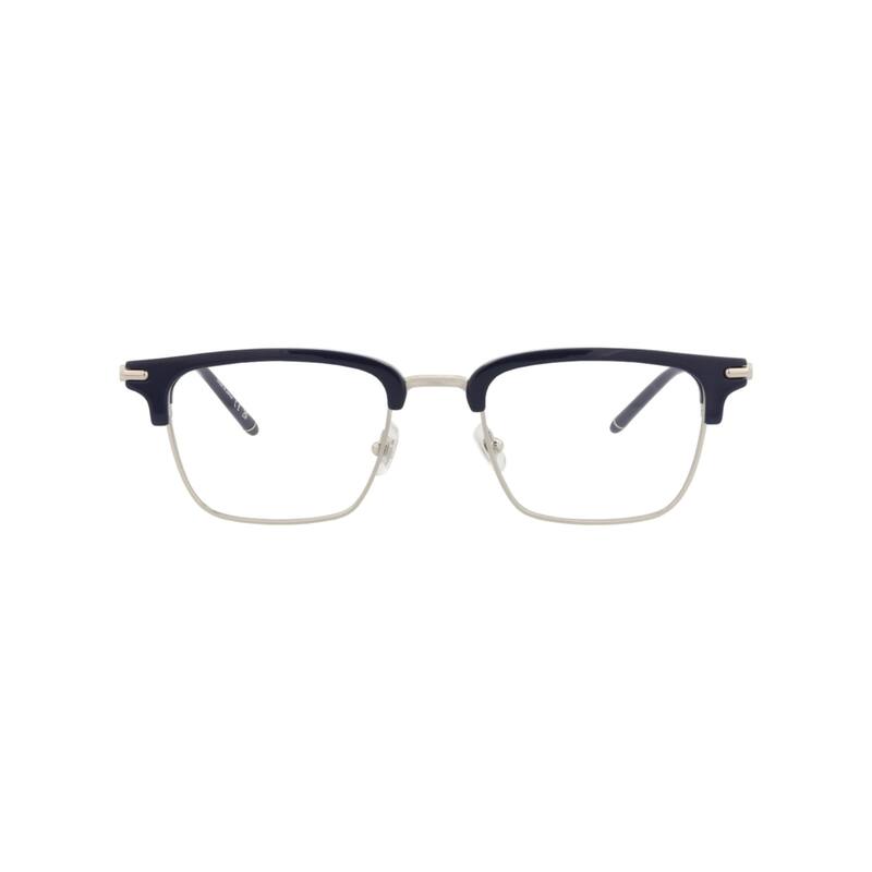 Montblanc Square-Frame Acetate Optical Frames - Blue Blue Transparent - Multi