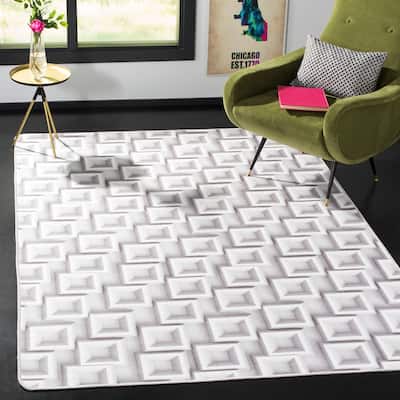 SAFAVIEH Daytona Machine Washable Slip Resistant Hadia Graphic Rug