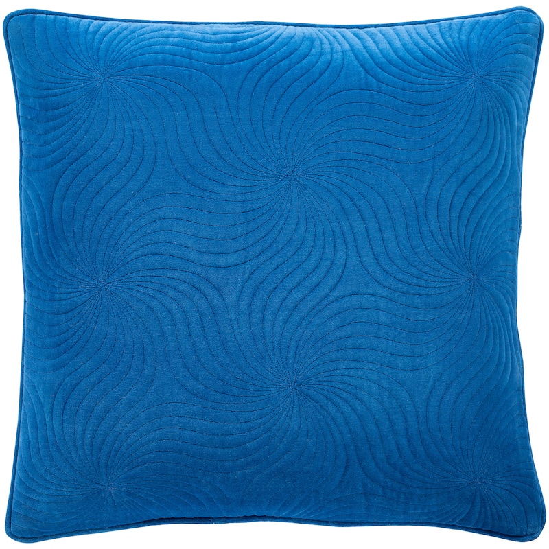 Artistic Weavers Quinby Quilted Solid Velvet Throw Pillow