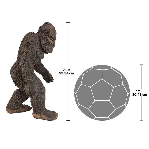 Design Toscano Bigfoot, the Garden Yeti Statue: Medium