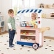 preview thumbnail 5 of 23, Costway Kids Snacks & Sweets Food Cart Kids Toy Cart Play Set with 30 - See Details