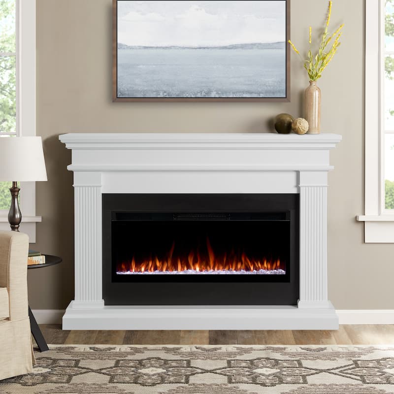 Beau 59" Smart Landscape Electric Fireplace by Real Flame