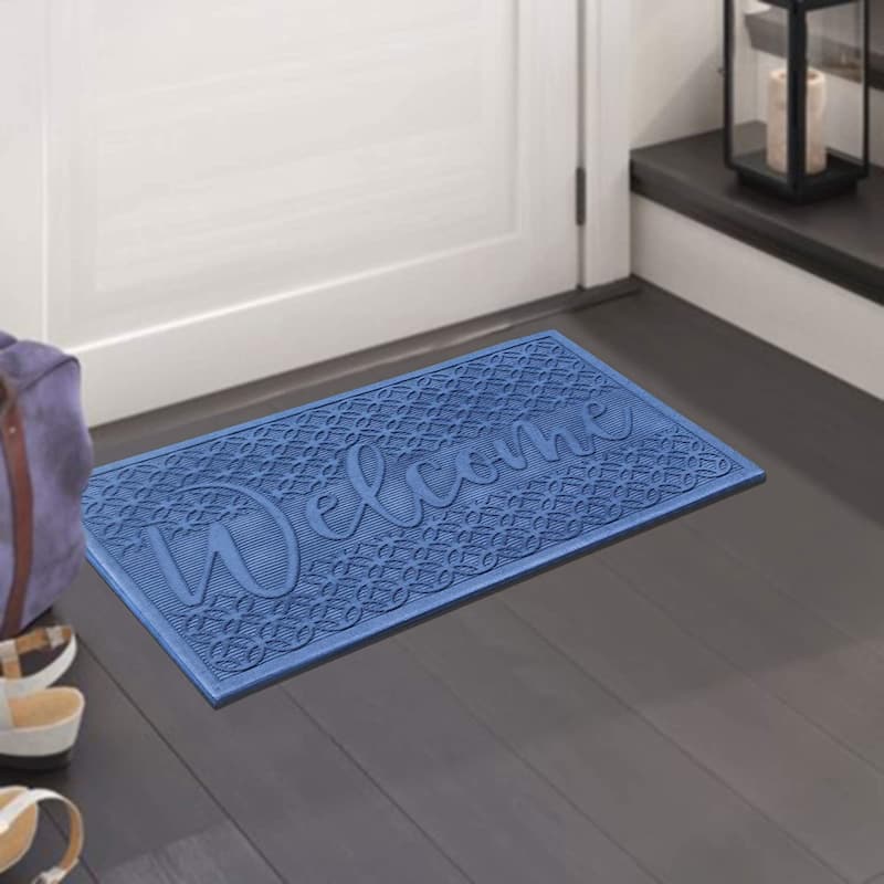 A1HC Water retainer Indoor/Outdoor Doormat, 24" x 36", Skid Resistant