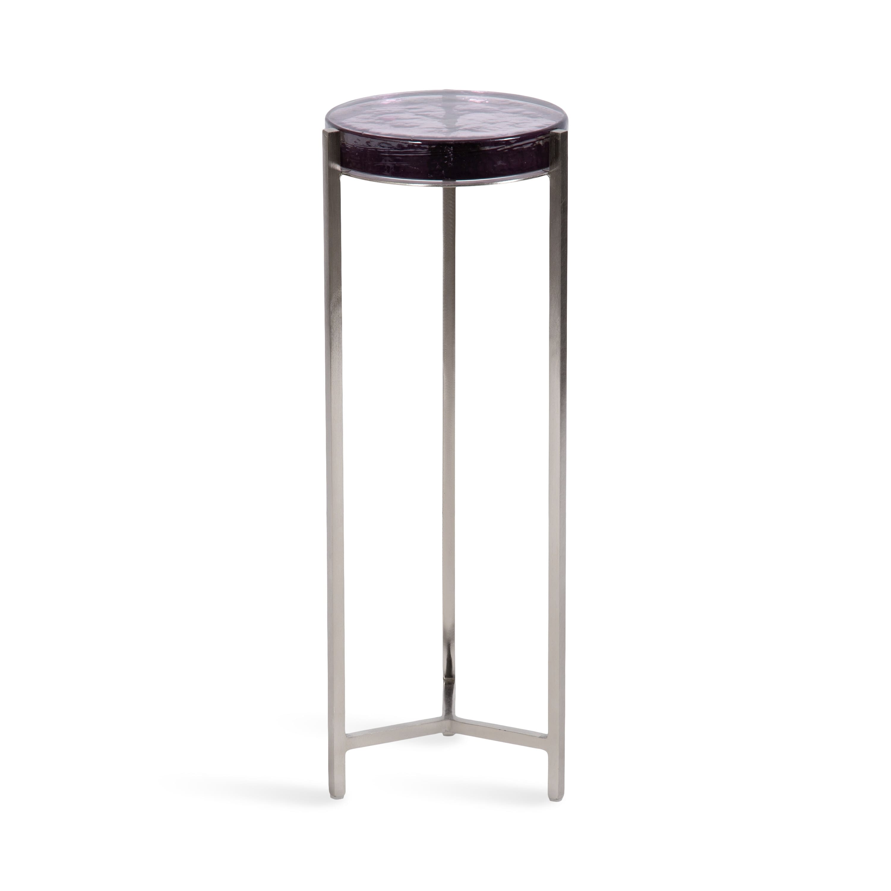 Option Silver/Purple Glass