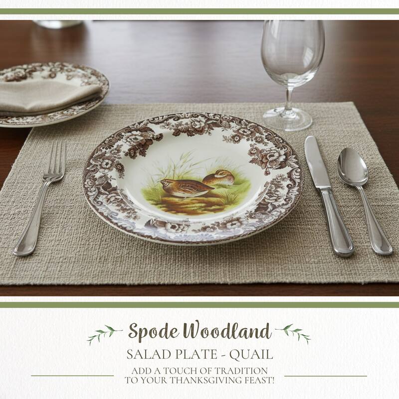Spode Woodland Salad Plate