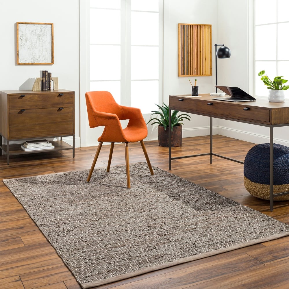Sheppard Modern & Contemporary Leather Area Rug