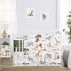preview thumbnail 1 of 4, Jungle Animals Boy Girl Sweet Jojo Designs 6pc Crib Bedding + BreathableBaby Breathable Mesh Liner Safari Animal