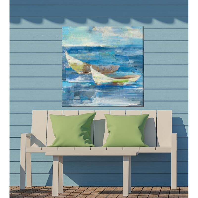 Twin Mooring Indoor/Outdoor Art 24"x24"