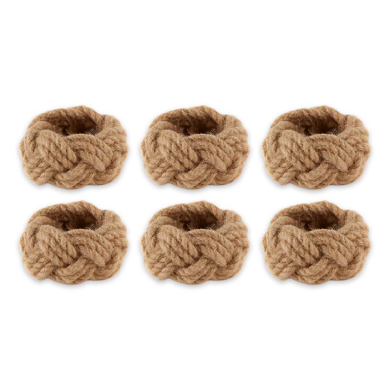 Napkin Rings (Set of 6) - 6x4x2.25"