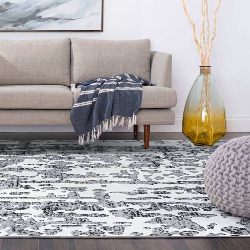 Wyman Modern & Contemporary Abstract Indoor Area Rug