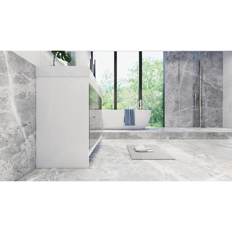 Dove 48'' Freestanding Vanity with Reinforced Acrylic Sink