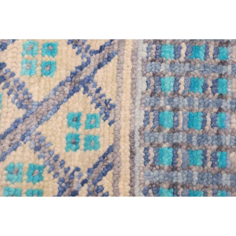 ECARPETGALLERY Hand-knotted Shalimar Grey Wool Rug - 7'9 x 9'10