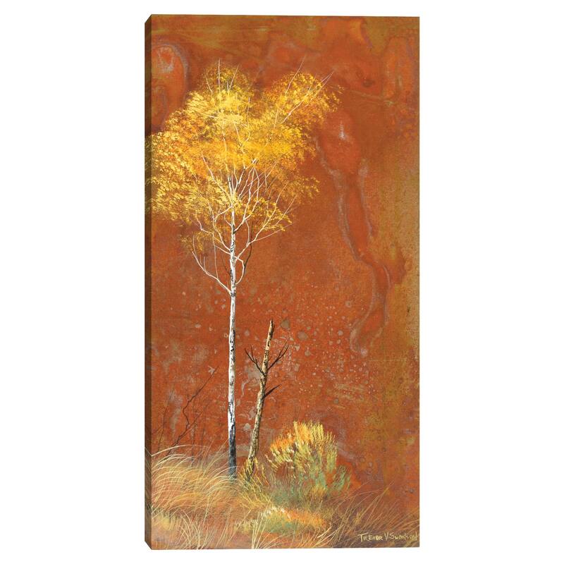 Burnt Autumn Canvas Art Print
