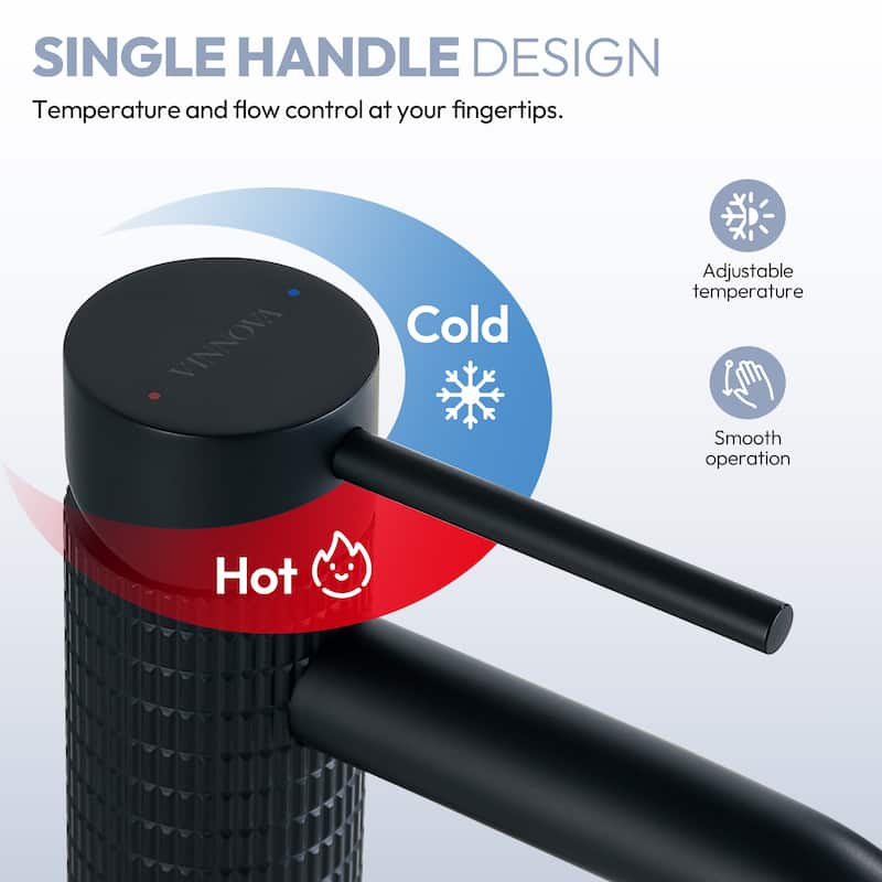 Mendavia Single-Handle Basin Bathroom Faucet