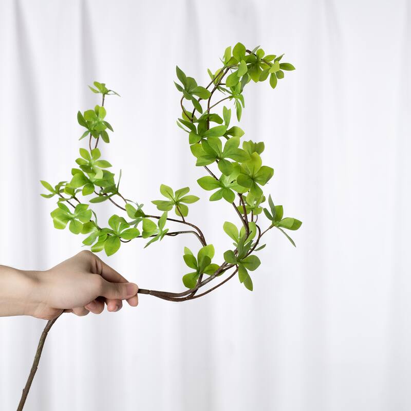 Light Green Artificial Enkianthus Perulatus Branch(1 Stem)