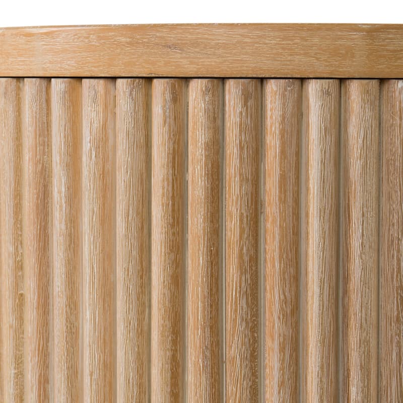 Modrest Jacobson Modern Natural Acacia Console Table