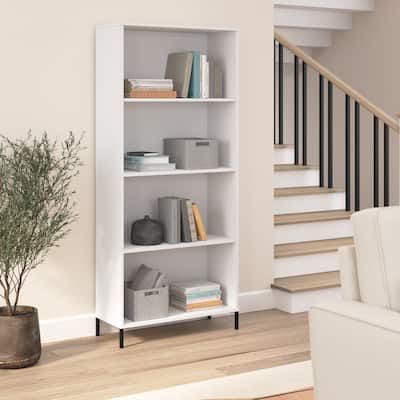 Essence 4 Shelf Bookcase Storage Organizer by Bush Furniture