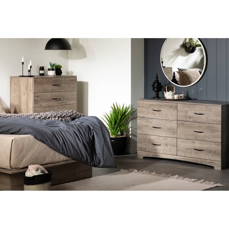 South Shore Step One 6-Drawer Double Dresser