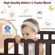preview thumbnail 40 of 44, Costway Kids Toddler Wood Bed Bedroom Furniture w/ Guardrails - See Details