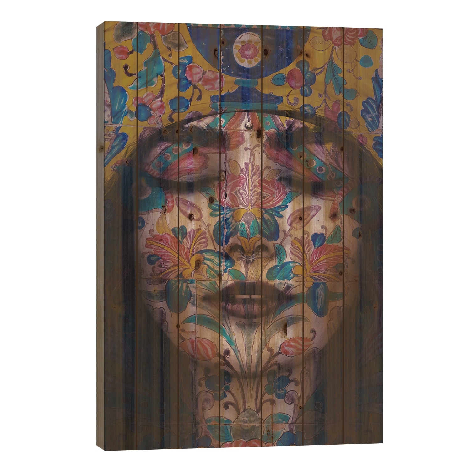 Women Life Freedom II Print On Wood by Hobopeeba - Multi-Color