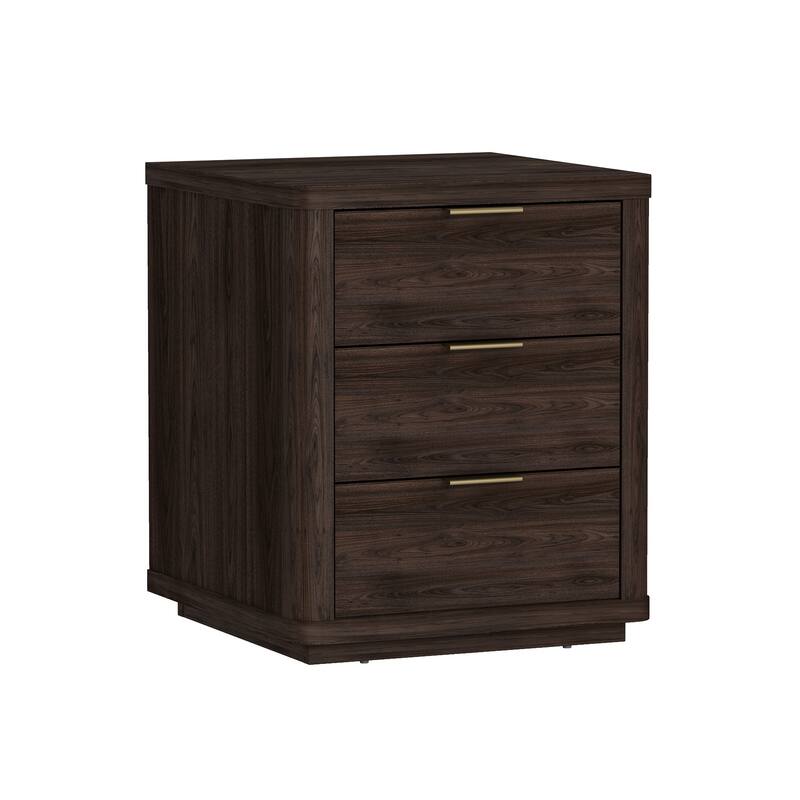 Manhattan Comfort Evelyn 20" Nightstand (3-Drawer)
