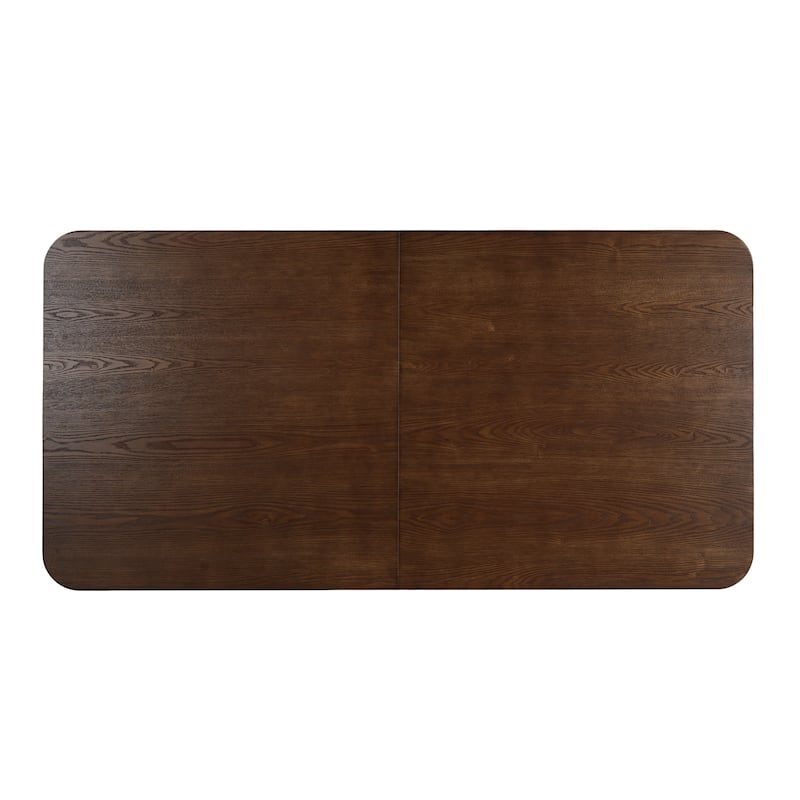 Christopher Knight Home - Arden Modern Counter Table with Tambour Pedestal Base - Walnut