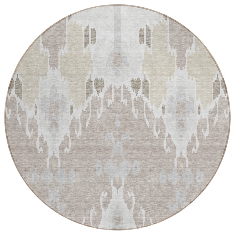 Machine Washable Indoor/ Outdoor Chantille Boho Global Rug