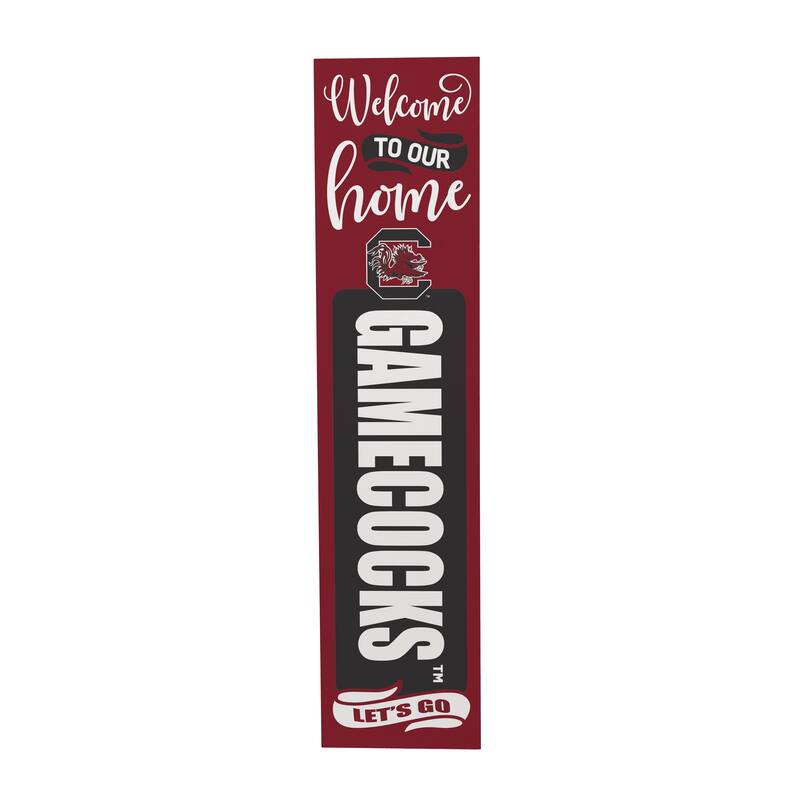47" Double Sided Seasonal Porch Leaner, University of South Carolina - 47" x 11.25"