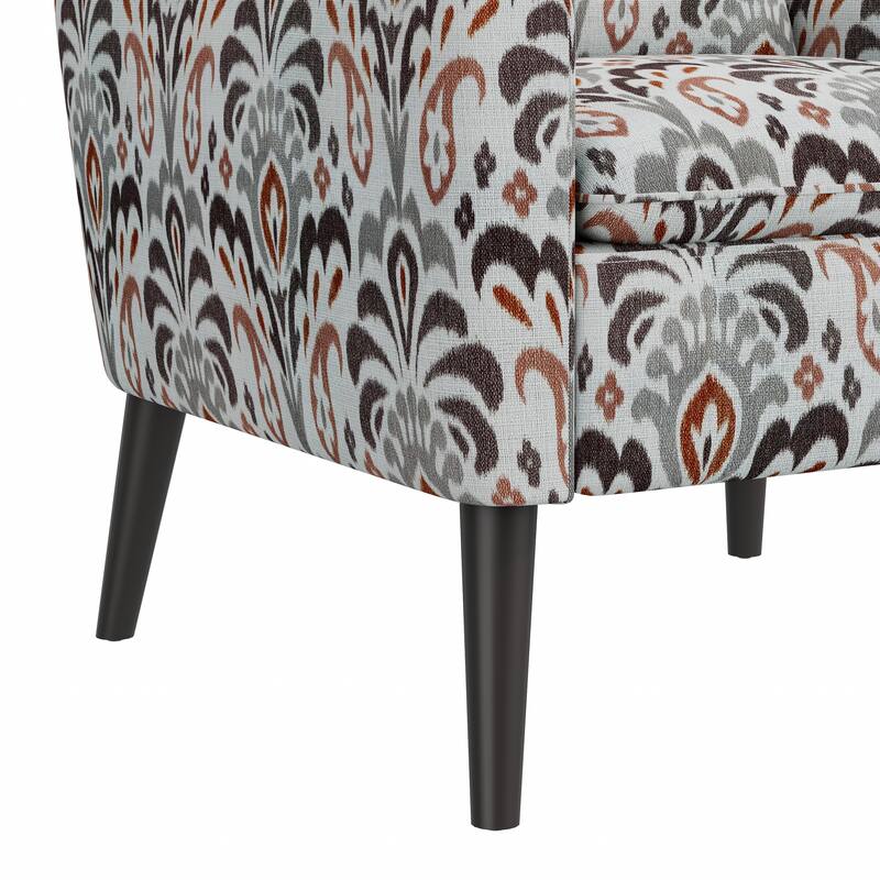 Allyson Mid-Century Modern Small Space Accent Armchair