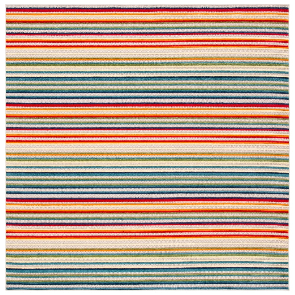 SAFAVIEH Cabana Gafia Indoor/ Outdoor Waterproof Patio Stripe Rug