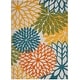 preview thumbnail 70 of 150, Nourison Aloha Floral Modern Indoor/Outdoor Area Rug