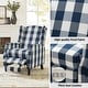 preview thumbnail 13 of 63, HULALA HOME Damaris Mid-Century Modern Manual Pushback Recliner with Wingback Design Set of 2