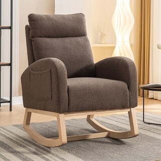 Rocking Chair With Right Pocket For Indoor - Bed Bath & Beyond - 41028905