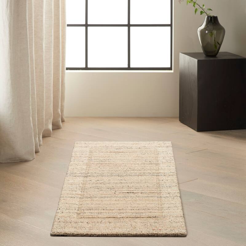 Calvin Klein CK082 Ridge Handwoven Farmhouse Indoor Rug