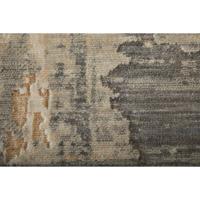 Grand Bazaar Hartman Machine Made Abstract Modern Area Rug